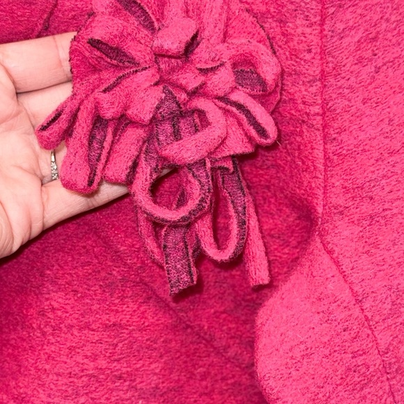 Parkhurst Wool Blend Blazer Shock Pink Boss Babe Cottagecore Coquette Preppy - Picture 4 of 15